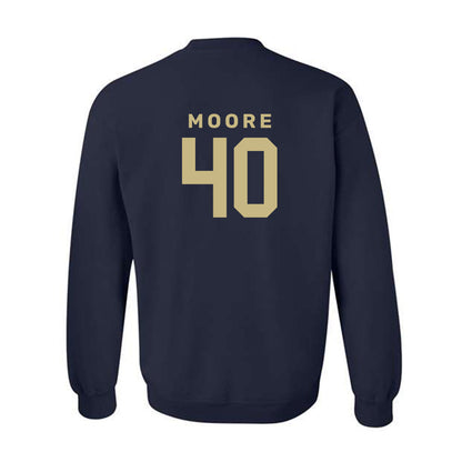 Akron - NCAA Baseball : David Moore - Classic Shersey Crewneck Sweatshirt