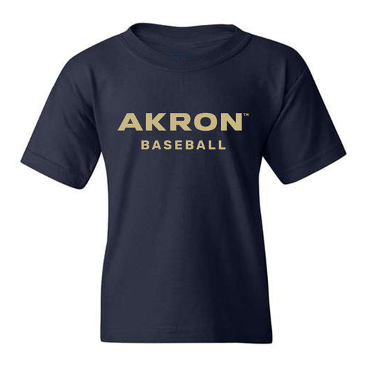 Akron - NCAA Baseball : LA Mighton - Classic Shersey Youth T-Shirt