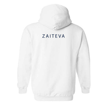 Akron - NCAA Women's Swimming & Diving : Natalia Zaiteva - Classic Shersey Hooded Sweatshirt-1