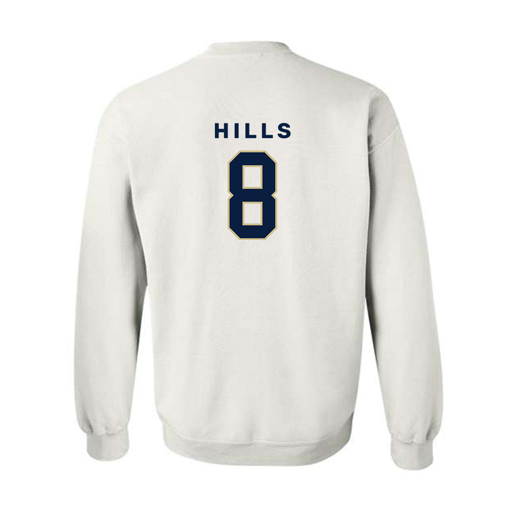 Akron - NCAA Football : Brandon Hills - Classic Shersey Crewneck Sweatshirt-1