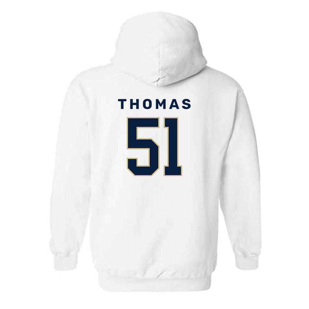 Akron - NCAA Football : DQ Thomas - Classic Shersey Hooded Sweatshirt