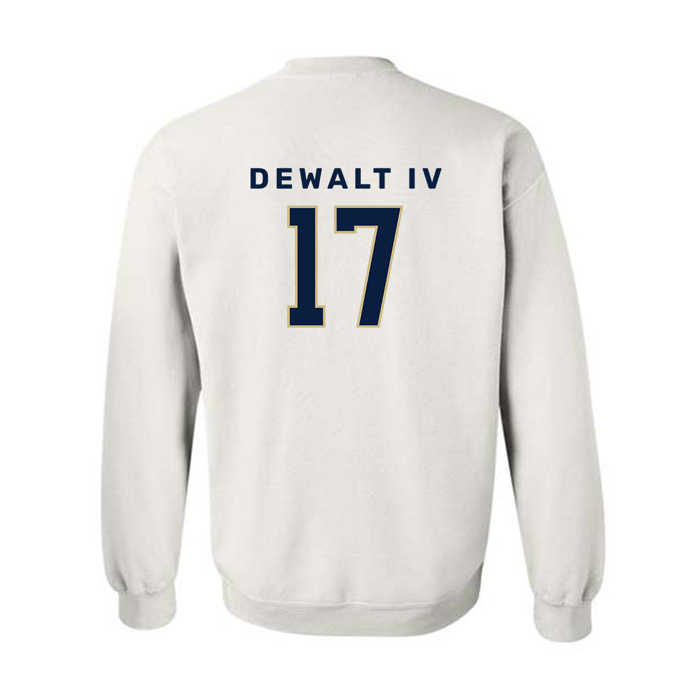 Akron - NCAA Football : Malcolm DeWalt IV - Classic Shersey Crewneck Sweatshirt