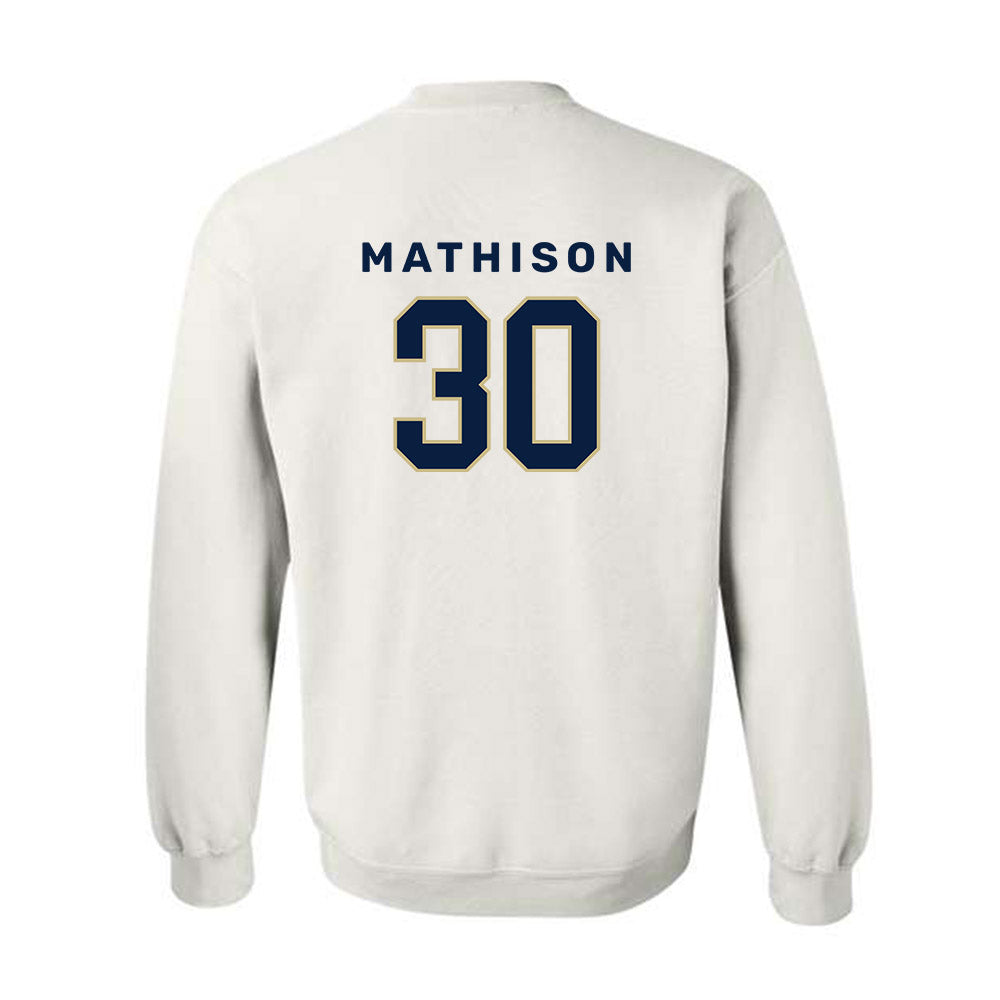 Akron - NCAA Baseball : Gabe Mathison - Classic Shersey Crewneck Sweatshirt-1