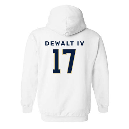 Akron - NCAA Football : Malcolm DeWalt IV - Classic Shersey Hooded Sweatshirt