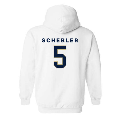 Akron - NCAA Baseball : Charles Schebler - Classic Shersey Hooded Sweatshirt-1