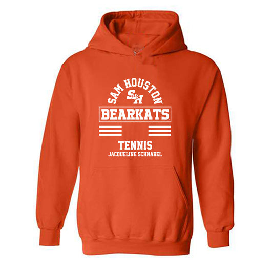 SHSU - NCAA Women's Tennis : Jacqueline Schnabel - Classic Fashion Shersey Hooded Sweatshirt-0