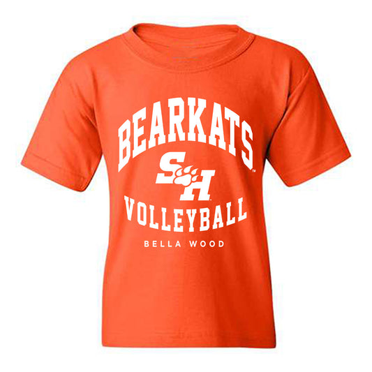 SHSU - NCAA Women's Volleyball : Bella Wood - Classic Fashion Shersey Youth T-Shirt-0