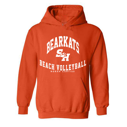 SHSU - NCAA Beach Volleyball : Norah Curtiss - Classic Fashion Shersey Hooded Sweatshirt-0