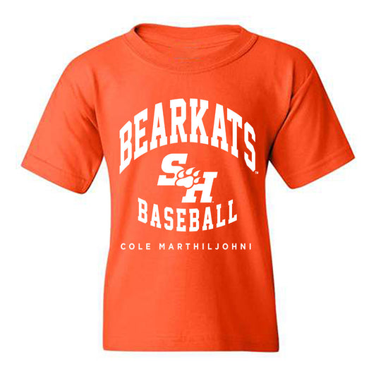 SHSU - NCAA Baseball : Cole Marthiljohni - Classic Fashion Shersey Youth T-Shirt-0