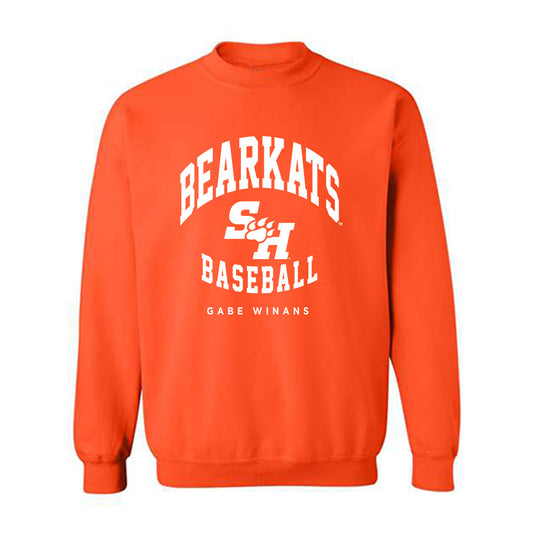 SHSU - NCAA Baseball : Gabe Winans - Classic Fashion Shersey Crewneck Sweatshirt-0