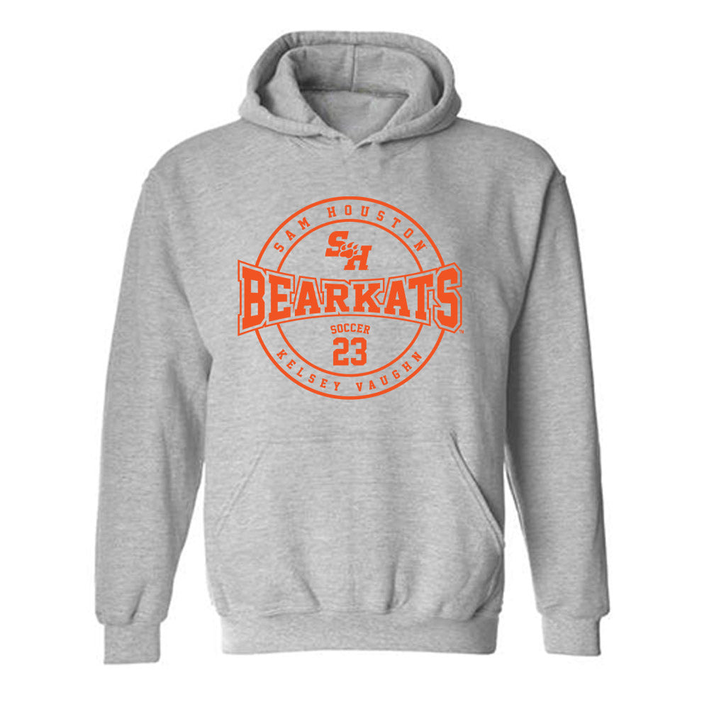 SHSU - NCAA Women's Soccer : Kelsey Vaughn - Classic Fashion Shersey Hooded Sweatshirt-0