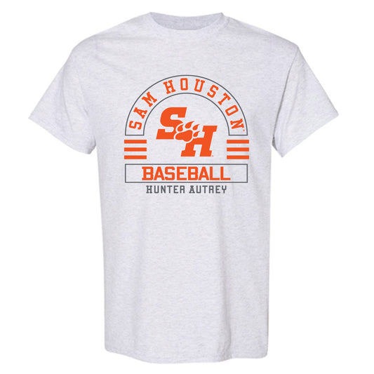 SHSU - NCAA Baseball : Hunter Autrey - Classic Fashion Shersey T-Shirt-0