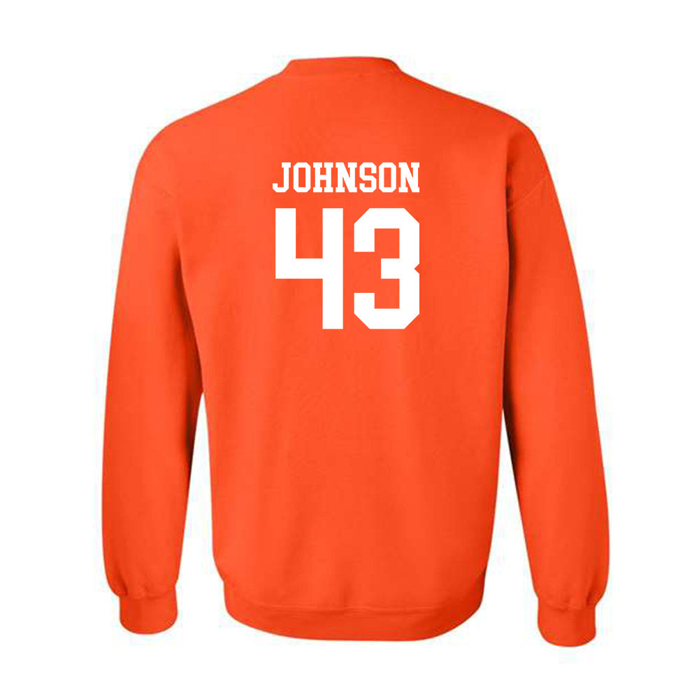SHSU - NCAA Football : Jayveon Johnson - Classic Shersey Crewneck Sweatshirt-1