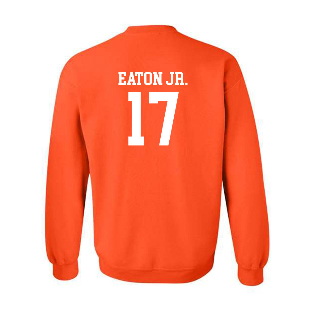SHSU - NCAA Football : Christopher Eaton Jr. - Classic Shersey Crewneck Sweatshirt-1