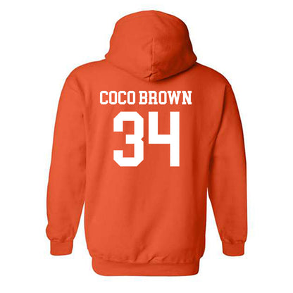 SHSU - NCAA Football : Landan "Coco" Brown - Classic Shersey Hooded Sweatshirt-1