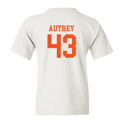 SHSU - NCAA Baseball : Hunter Autrey - Classic Shersey Youth T-Shirt-1