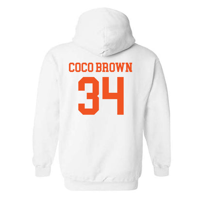 SHSU - NCAA Football : Landan "Coco" Brown - Classic Shersey Hooded Sweatshirt-1