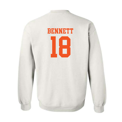 SHSU - NCAA Baseball : Devin Bennett - Classic Shersey Crewneck Sweatshirt-1