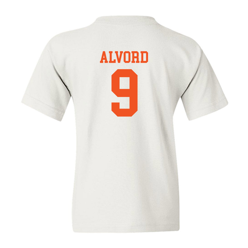 SHSU - NCAA Baseball : Hunter Alvord - Classic Shersey Youth T-Shirt-1