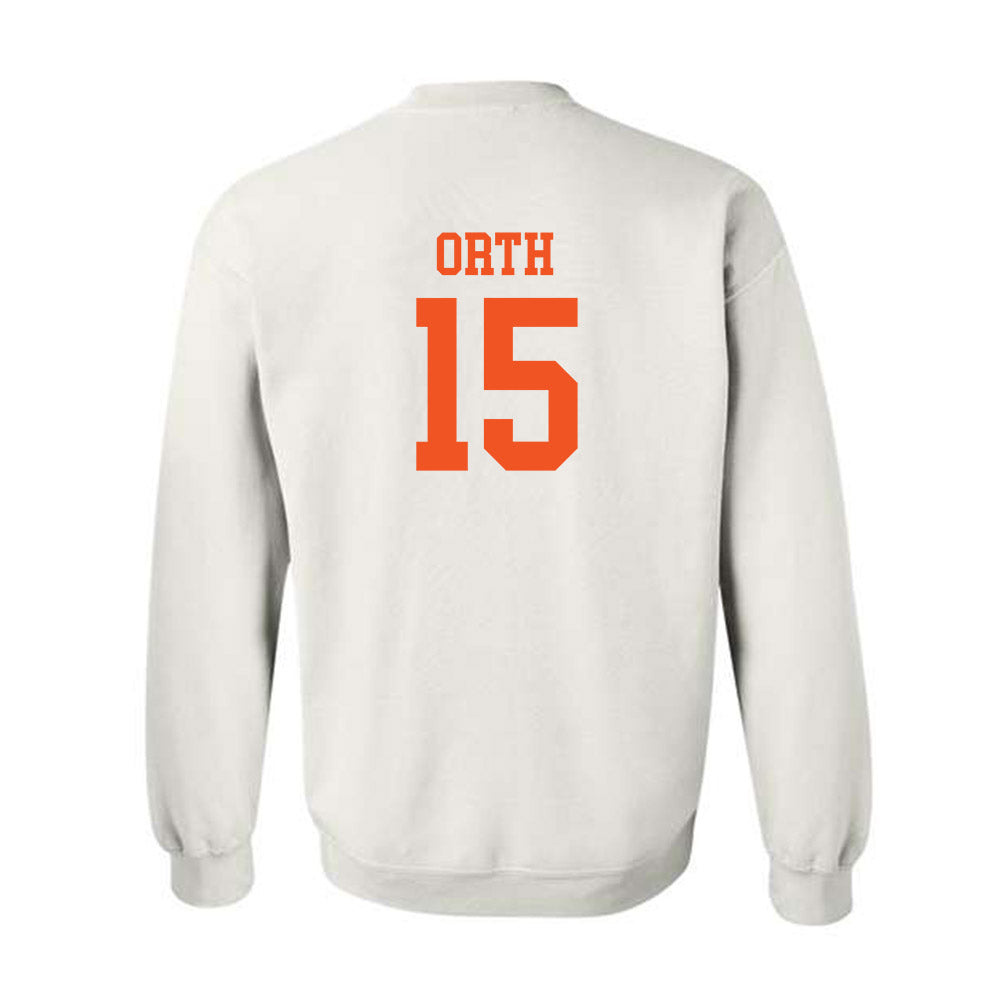 SHSU - NCAA Baseball : Kirby Orth - Classic Shersey Crewneck Sweatshirt-1