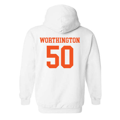 SHSU - NCAA Football : Colvin Worthington - Classic Shersey Hooded Sweatshirt-1