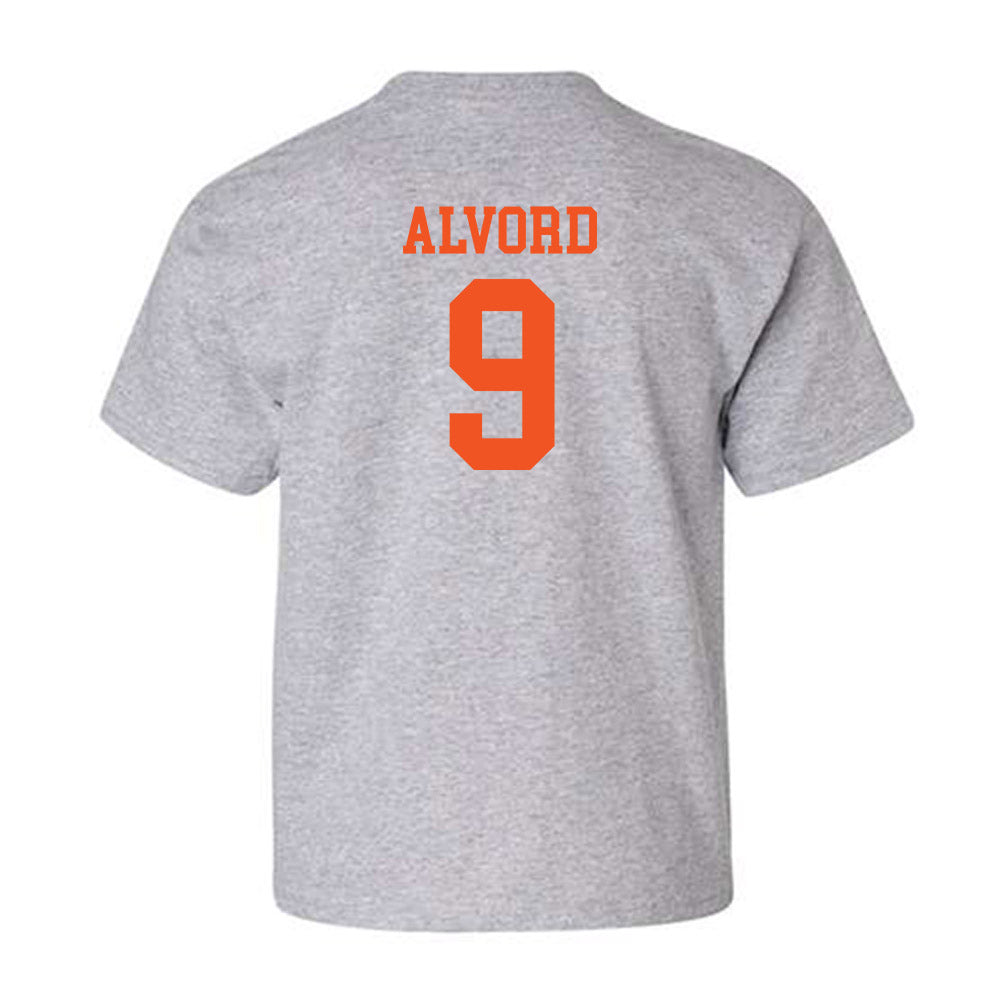 SHSU - NCAA Baseball : Hunter Alvord - Classic Shersey Youth T-Shirt-1