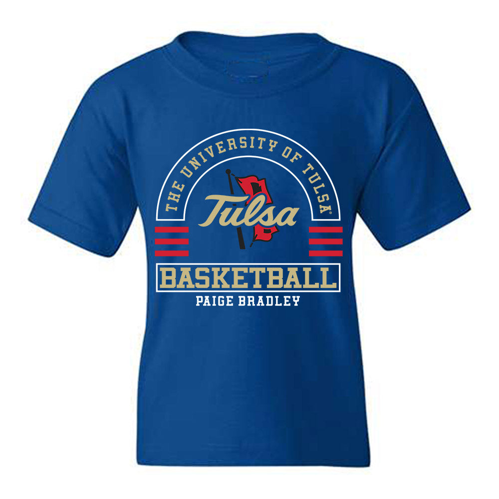 Tulsa - NCAA Women's Basketball : Paige Bradley - Classic Fashion Shersey Youth T-Shirt-0