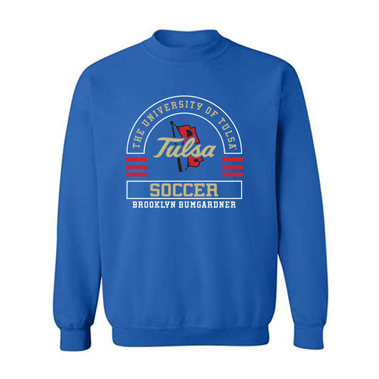 Tulsa - NCAA Women's Soccer : Brooklyn Bumgardner - Classic Fashion Shersey Crewneck Sweatshirt-0