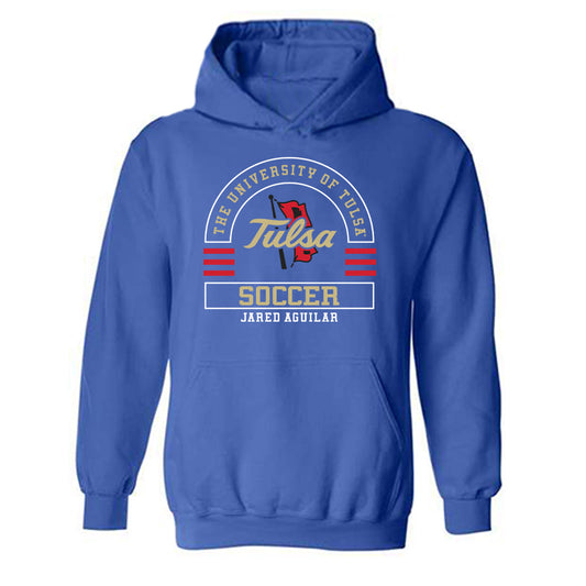 Tulsa - NCAA Men's Soccer : jared aguilar - Classic Fashion Shersey Hooded Sweatshirt