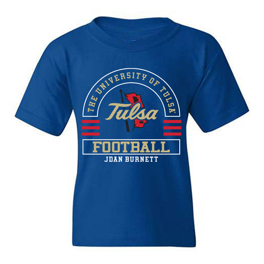 Tulsa - NCAA Football : Jdan Burnett - Classic Fashion Shersey Youth T-Shirt-0