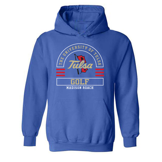 Tulsa - NCAA Women's Golf : Madison Roach - Classic Fashion Shersey Hooded Sweatshirt-0