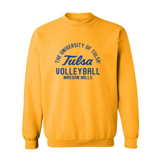 Tulsa - NCAA Women's Volleyball : Maegan Mills - Classic Fashion Shersey Crewneck Sweatshirt-0