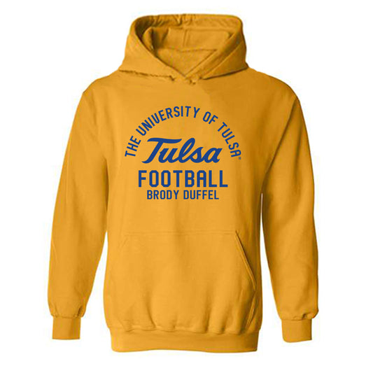 Tulsa - NCAA Football : Brody Duffel - Classic Fashion Shersey Hooded Sweatshirt