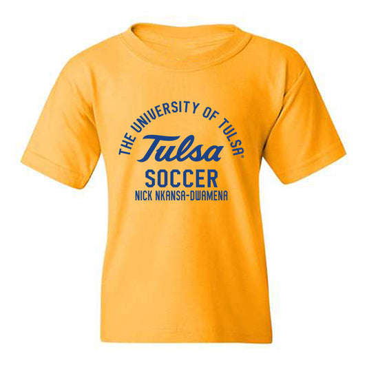 Tulsa - NCAA Men's Soccer : Nick Nkansa-Dwamena - Classic Fashion Shersey Youth T-Shirt-0
