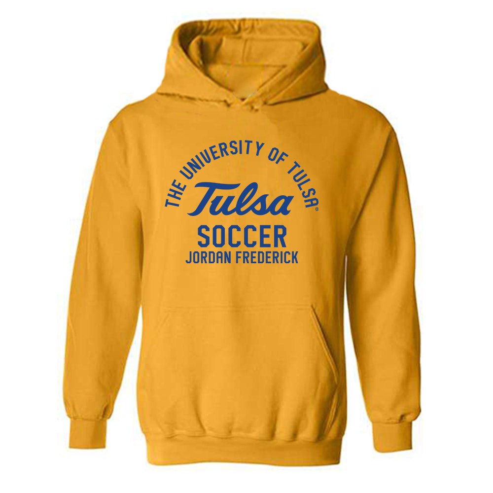 Tulsa - NCAA Women's Soccer : Jordan Frederick - Classic Fashion Shersey Hooded Sweatshirt-0