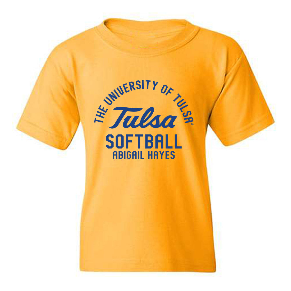 Tulsa - NCAA Softball : Abigail Hayes - Classic Fashion Shersey Youth T-Shirt-0