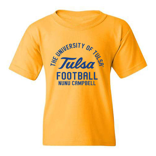 Tulsa - NCAA Football : NuNu Campbell - Classic Fashion Shersey Youth T-Shirt-0