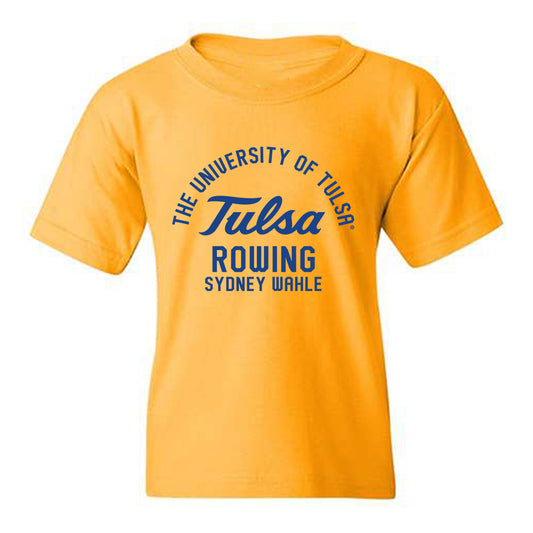 Tulsa - NCAA Women's Rowing : Sydney Wahle - Classic Fashion Shersey Youth T-Shirt-0