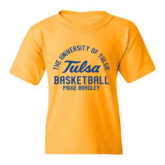 Tulsa - NCAA Women's Basketball : Paige Bradley - Classic Fashion Shersey Youth T-Shirt-0