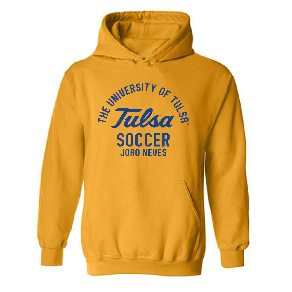 Tulsa - NCAA Men's Soccer : Joao Neves - Classic Fashion Shersey Hooded Sweatshirt-0