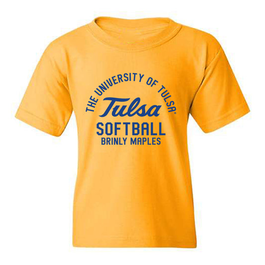 Tulsa - NCAA Softball : Brinly Maples - Classic Fashion Shersey Youth T-Shirt-0