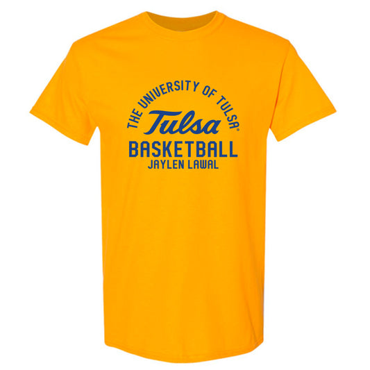 Tulsa - NCAA Men's Basketball : jaylen lawal - Classic Fashion Shersey T-Shirt-0