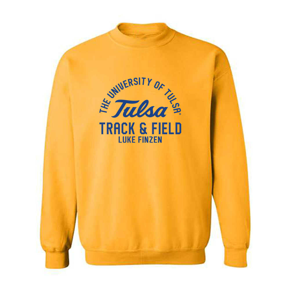 Tulsa - NCAA Men's Track & Field : Luke Finzen - Classic Fashion Shersey Crewneck Sweatshirt-0