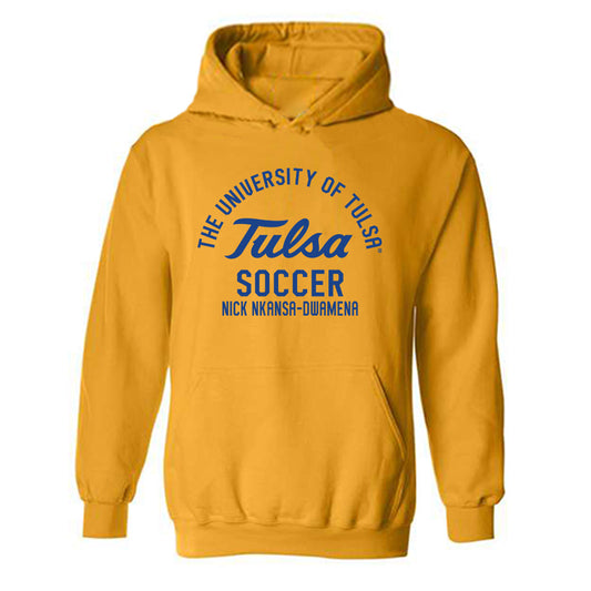 Tulsa - NCAA Men's Soccer : Nick Nkansa-Dwamena - Classic Fashion Shersey Hooded Sweatshirt-0