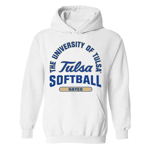 Tulsa - NCAA Softball : Abby Hayes - Classic Fashion Shersey Hooded Sweatshirt-0