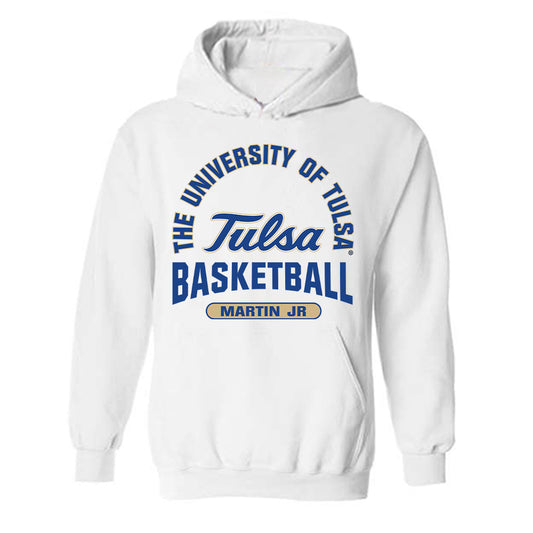 Tulsa - NCAA Men's Basketball : KJ Martin Jr - Classic Fashion Shersey Hooded Sweatshirt-0