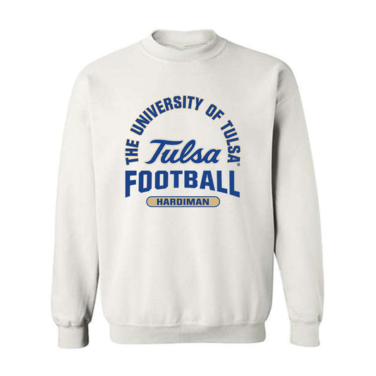 Tulsa - NCAA Football : Tim Hardiman - Classic Fashion Shersey Crewneck Sweatshirt-0