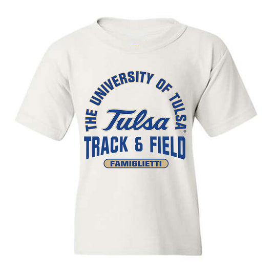 Tulsa - NCAA Women's Track & Field : Isabella Famiglietti - Classic Fashion Shersey Youth T-Shirt-0