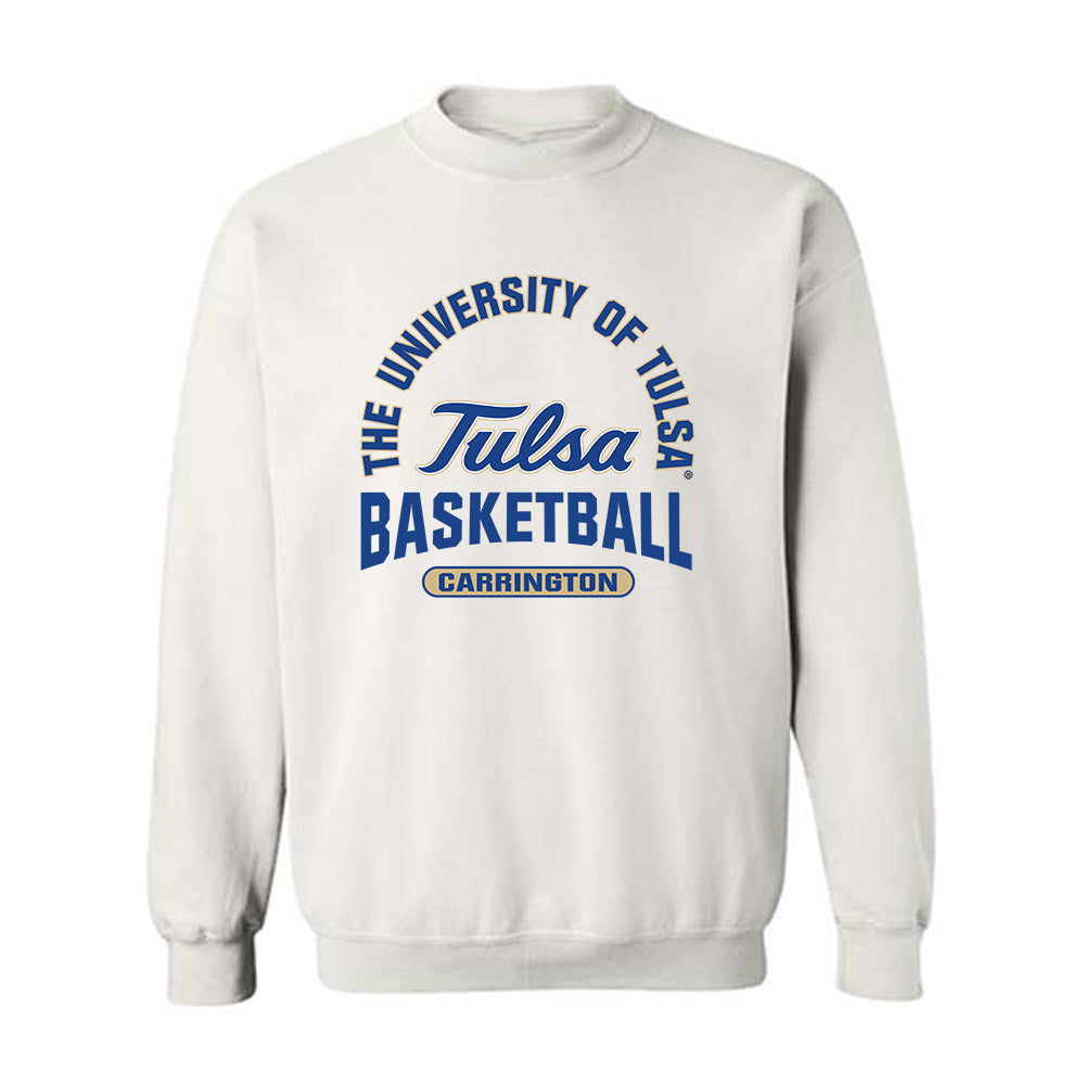 Tulsa - NCAA Men's Basketball : Braeden Carrington - Classic Fashion Shersey Crewneck Sweatshirt-0