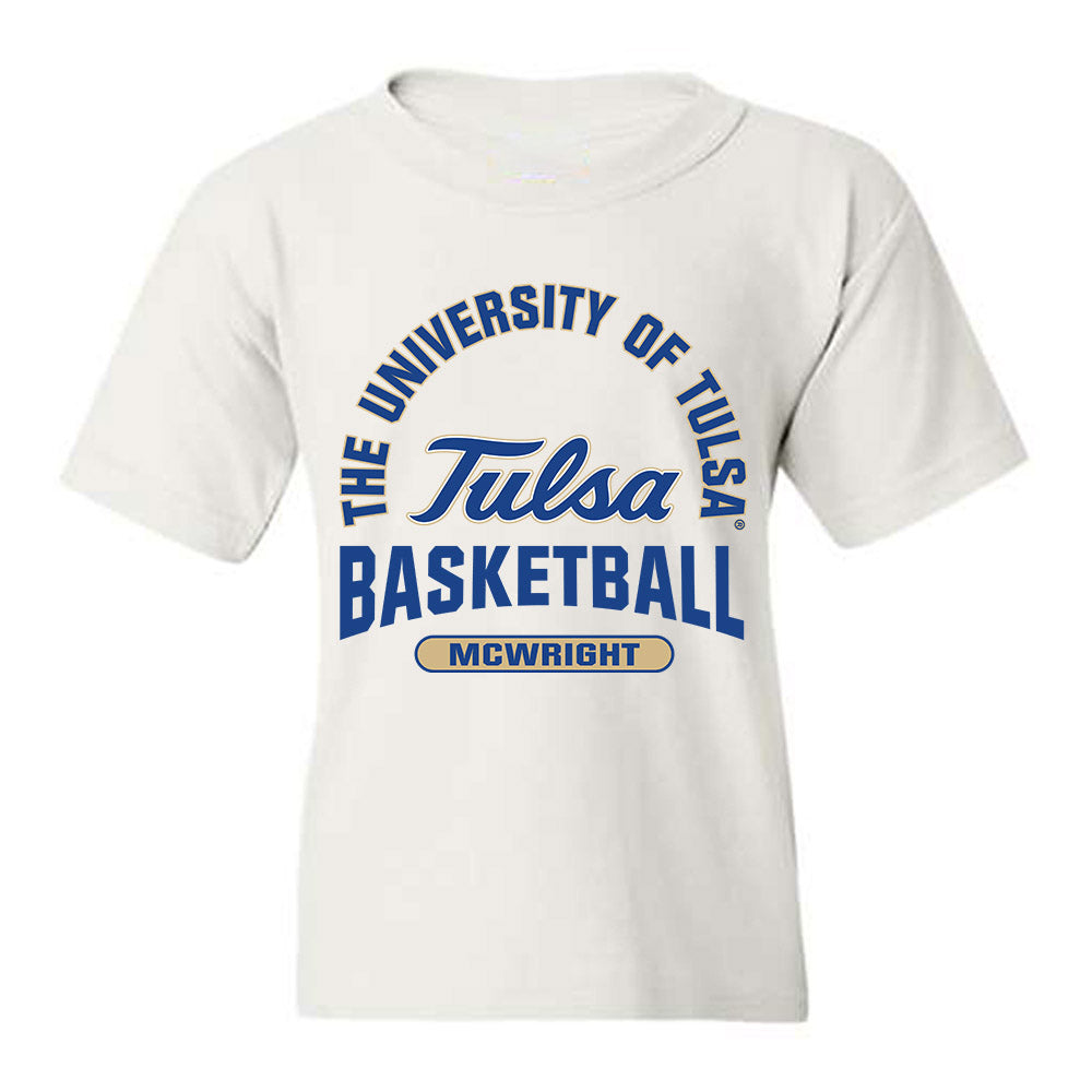 Tulsa - NCAA Men's Basketball : Jesaiah McWright - Classic Fashion Shersey Youth T-Shirt-0